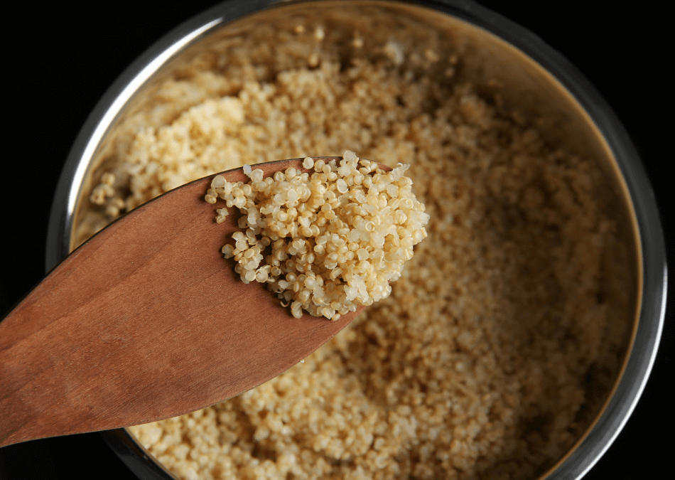 quinoa fiarta lingura lemn