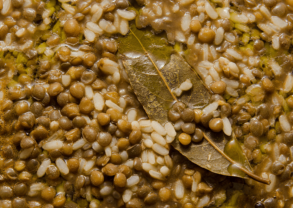 linte cu orez foi de dafin